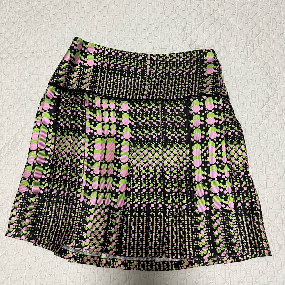 Versace pleated skirt with slit